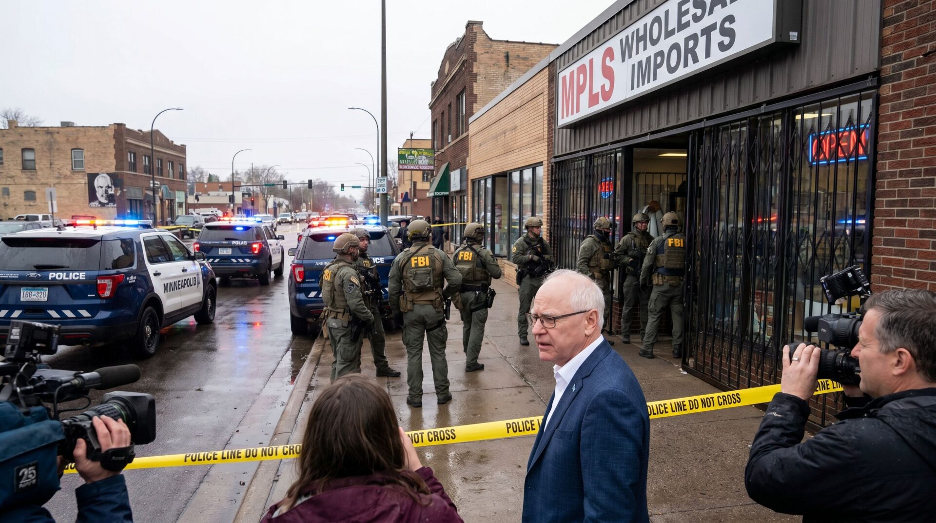 Despicable: Tim Walz Tries to Take Credit for Taking Down Fraudsters in Minneapolis After Ignoring Whistleblowers for YEARS