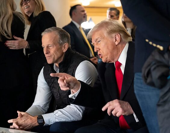 Mitch McConnell's Replacement as Senate Leader is Just as Adept at Betraying Trump As He Was