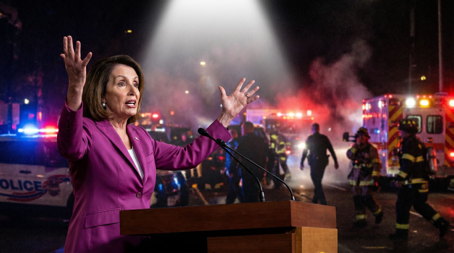 Someone Shot at the President's Team — And Nancy Pelosi Said ‘But What About Me?'