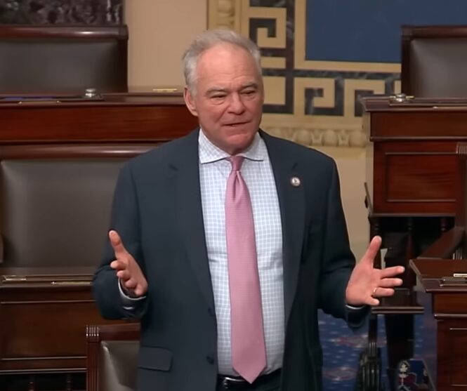 Tim Kaine Has Filed Five War Powers Resolutions Against Trump — And Zero Against Obama or Biden. Funny How That Works.