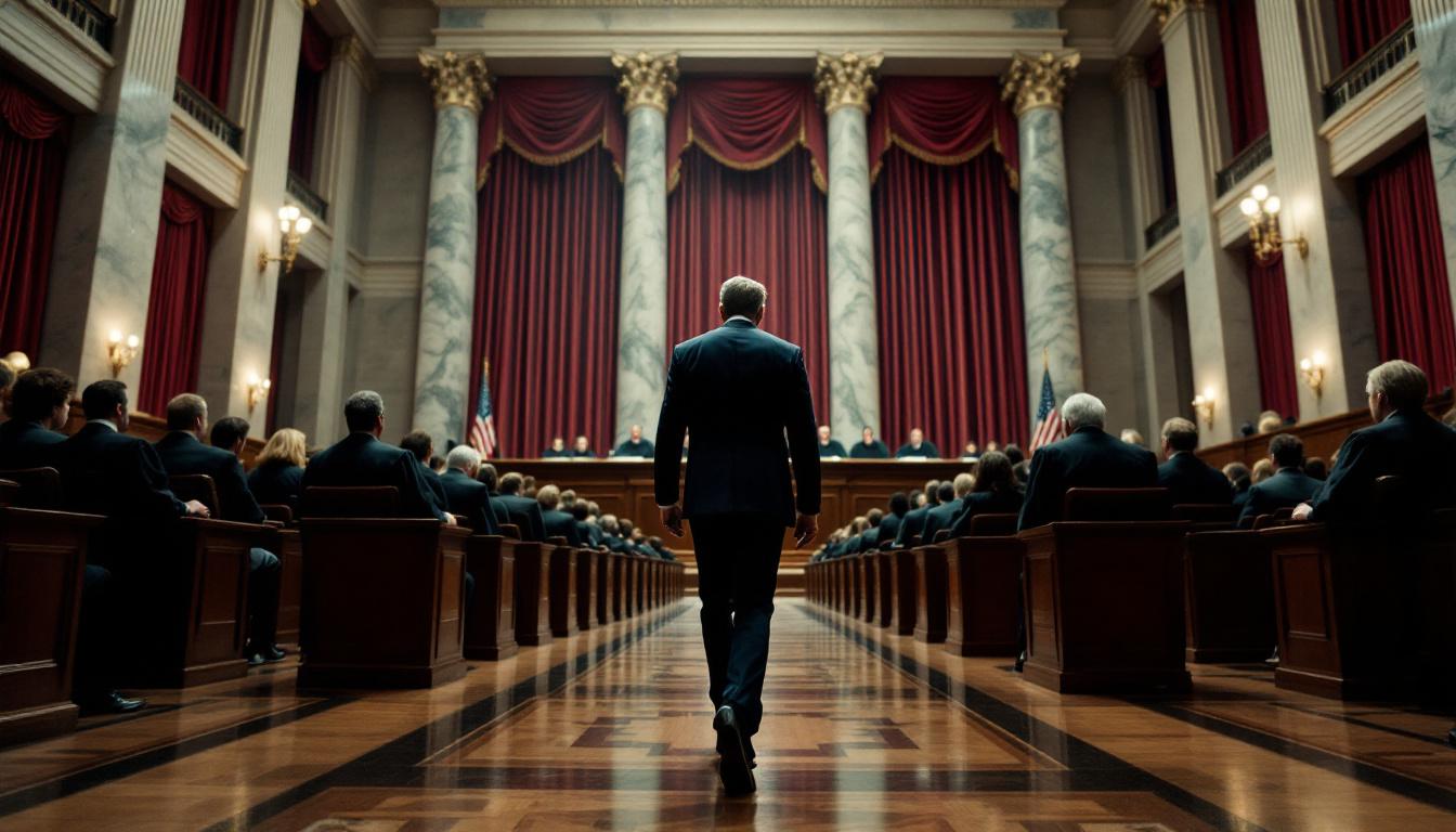 Trump Big-Dogs the Supreme Court in Person While the ACLU Plays a Song They Don't Understand