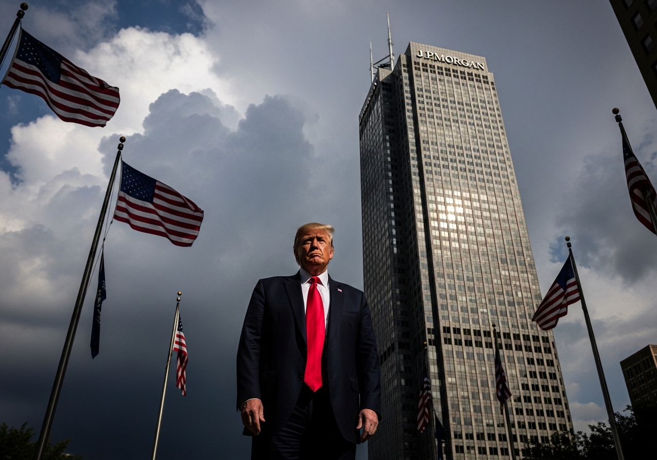 Trump Fights Back: Lawsuit Against Big Bank Begins